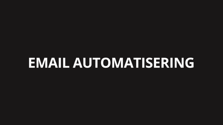 Email automatisering