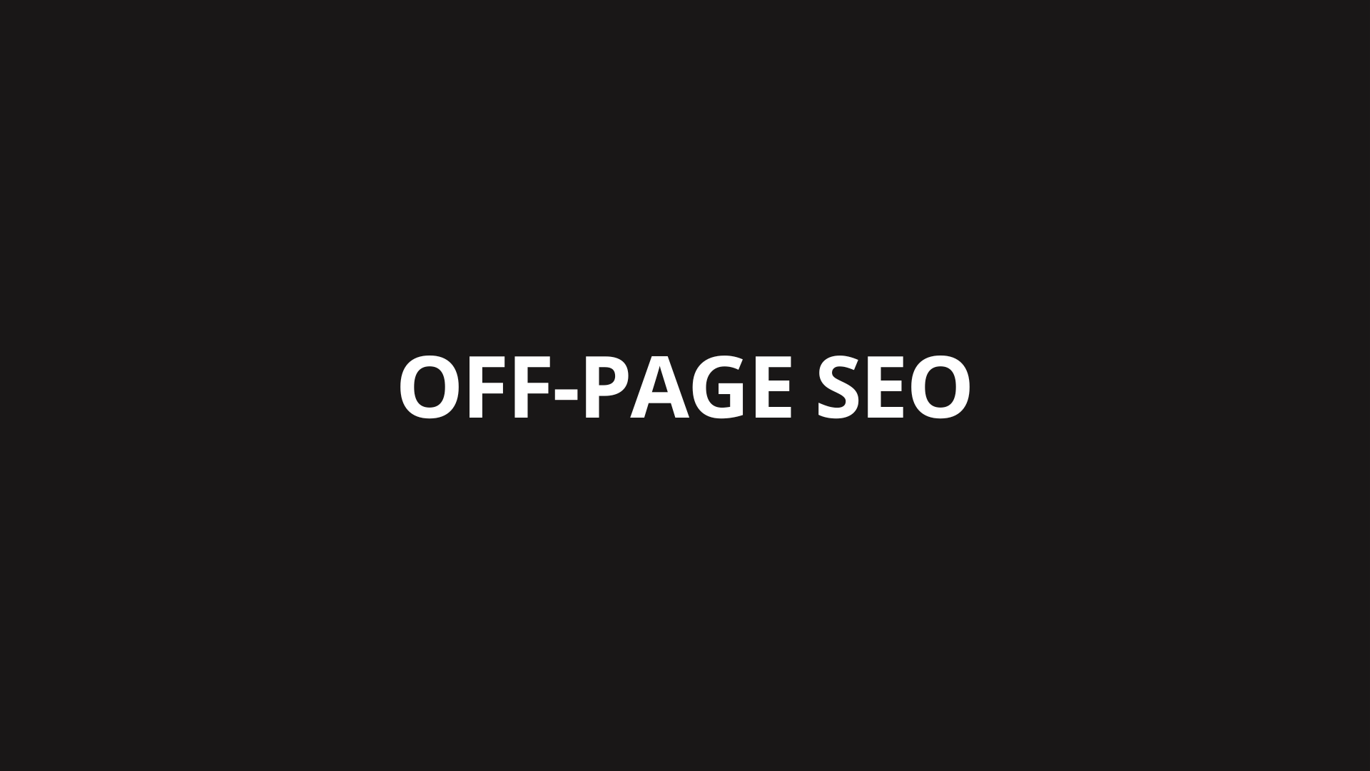 Off-page SEO: Det handler om meget mere end bare links